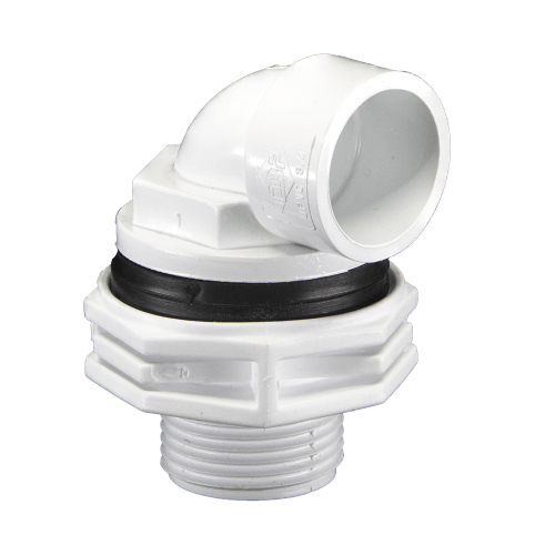 Overflow Bent Tank Connector